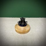 Bronze crayfish and stag beetle mounted on siena bases - Image 6
